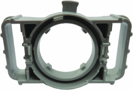 Panel Mount Bracket for Contact Blocks & Pilot Lights, Plastic, 120-277 VAC