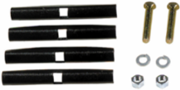 NEXTFRAME Ladder Rack Butt Splice Kit, Width 6 Inch, Heavy Duty