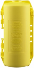 PLUGOUT Lockout Device 12.5 Inch x 6.31 Inch x 5 Inch Yellow