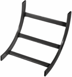 NEXTFRAME Ladder Rack, 6 Inch Inside Radius, Heavy Duty, Black