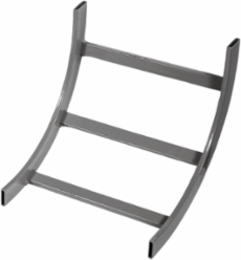 NEXTFRAME Ladder Rack, 24 Inch Inside Radius, Heavy Duty, Gray