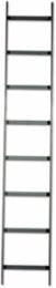 NEXTFRAME Ladder Rack 6' x 6" Gray, Heavy Duty, 45 lbs/ft Capacity