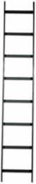 NEXTFRAME Ladder Rack, 6 ft x 18 Inch, Black, Heavy Duty, 45 lbs/ft Capacity