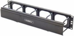 Horizontal Cable Management M-Series 2U 2 Inch Extension with Cover Black