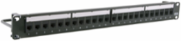 Category 6A RJ45 Patch Panel, 19 Inch x 1.75 Inch, Cobra-Lock Termination