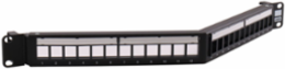 Angled Unloaded Patch Panel 19 Inch W x 1.75 Inch H, Class A60, Width 6.1 Inch