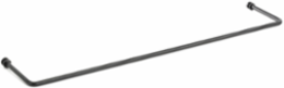 Patch Panel Cable Mounting Bar, Panel Mount, Width 3.800 Inch