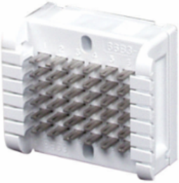 Modular 66B Block, 6-Pair Split, 2.4 Inch Width, Composite Material