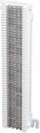 Modular 66M Block with Cover, Cat5e, 50-Pair, 3.4 Inch Width