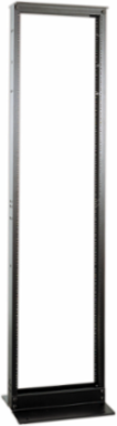 NEXTFRAME Equipment Rack 68.5 Inch H x 19 Inch W, Aluminum, Black