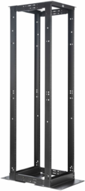 NEXTFRAME Equipment Rack 84 Inch H x 19 Inch W, Black, 45U