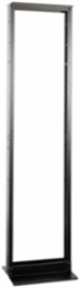 NEXTFRAME Equipment Rack 89.7 Inch H x 19 Inch W Aluminum Black