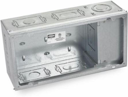 Wall Enclosure Extension 3/4 Inch, 5-Gang, Natural Finish