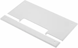 White 5-Gang Replacement Wall Enclosure Cover, Power/AV