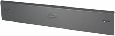 Horizontal Cable Management, S-Series,2-Unit, Cover, Black