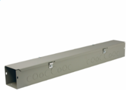 N1 Hinged Wireway 8X8X48 Carbon Steel - Gray