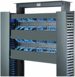 Horizontal Duct 3" Extension, 2-Unit, Black, 3.7 Inch Width