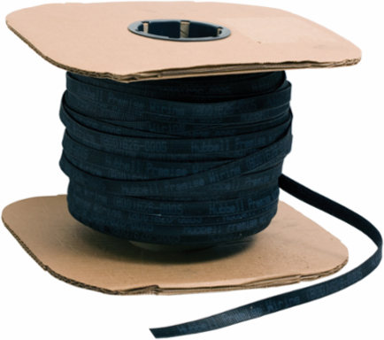Velcro Fasteners 0.50 Inch x 75 ft Roll, Light Duty, Black