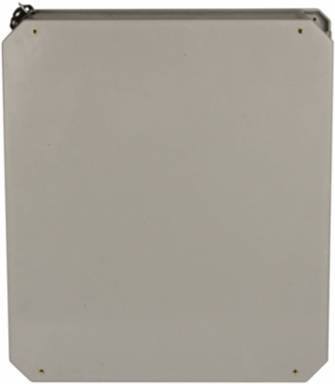 NEMA 4X Continuous Hinge Link Lock With Window 10X8X6 Fiberglass-Opaque