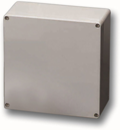 NEMA 4X Flush Screw Cover 24X16X8 Fiberglass-Opaque
