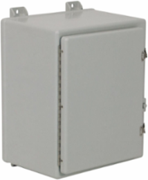 NEMA 4X Continuous Hinge Twist Latch 20X16X12 Fiberglass-Opaque