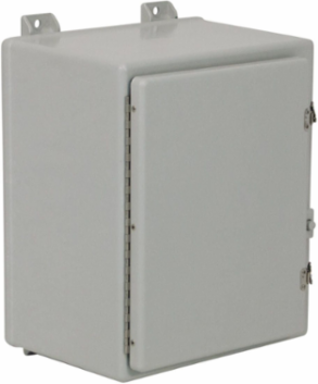 NEMA 4X Continuous Hinge Twist Latch 48X36X12 Fiberglass-Opaque