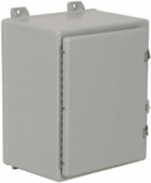 NEMA 4X Continuous Hinge Twist Latch 60X36X12 Fiberglass-Opaque