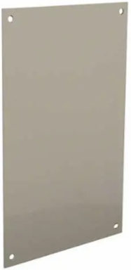 Back Panel Control Series 57X33 Carbon Steel-White