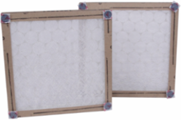 Cabinet Fan Filter Kit for QUADCAB, 10.3 Inch Width, 5.45 lb Weight, Dust Filter