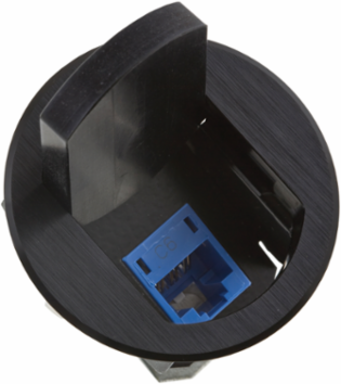 Xcelerator Cat 6 Gray Jacks 25 Pack, 1000V RMS, Indoor Use