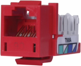 XCELERATOR Cat 6 Telephone/Data Jack, 5.500 Inch Width, Modular Jack