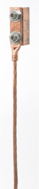 Grounding and Bonding I-Beam Tap .338"-.400 Stainless Rod