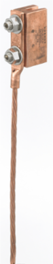 Grounding and Bonding I-Beam Tap .338"-.400 Stainless Rod