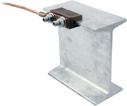 I-Beam Tap Grounding & Bonding 0.462"-0.550" Stainless Rod