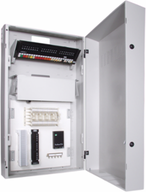 REBOX Commercial Cabinet 32 Inch H x 24.2 Inch W x 10 Inch D, Light Gray, Unloaded