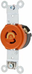 Isolated Ground Twist-Lock Receptacle 15A 125V 2-Pole 3-Wire