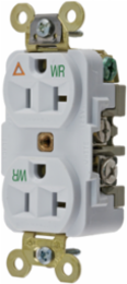 Isolated Ground Weather Resistant Duplex Receptacle 20A 125V 5-20R