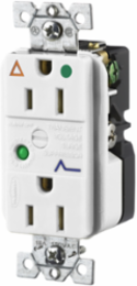 Hospital Grade Surge Suppression Receptacle, Isolated Ground, 15A 125V, 5-15R