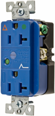 SPIKESHIELD Hospital Grade Surge Suppression Receptacle 20A 125V 5-20R