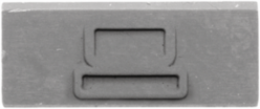 Icon Data Jack Accessories, Gray, 3.5 Inch, RoHS Compliant