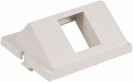 Audio/Video Keystone Module, 1-Port, Angled, 1.5 Unit, 5.5 Inch Width