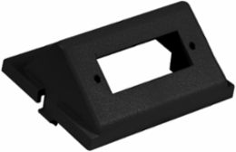 Audio/Video Unloaded Module, SC Angled, 1 Duplex, 1.5 Unit, ABS Material