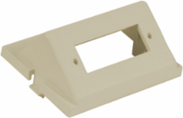 Audio/Video Module, SC Angled, 1 Duplex, 1.5 Unit, Electric Ivory