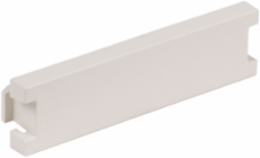 Audio/Video Module, Blank 0.5 Unit, 3.5 Inch Width, Molded ABS, Office White