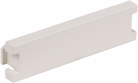 Blank Audio/Video Module 0.5 Unit White, ABS Material