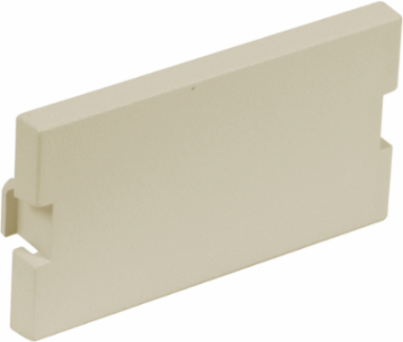 Audio/Video Module, Blank, Filler Module, 1 Unit, Electric Ivory, 1.550 Inch Width