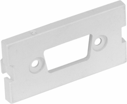 INFINe High-Density D-Sub Blank Module 1 Unit 0.4 Inch White