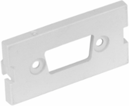INFINe High-Density D-Sub Blank Module 1 Unit 0.4 Inch White