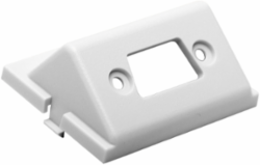 Angled D-Sub Module, Unloaded, 1.5-Unit, 1.5 Inch, Beryllium Copper