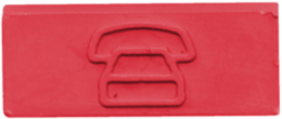 Icon Voice Jack Accessory, Red, Telephone Type, RoHS Compliant
